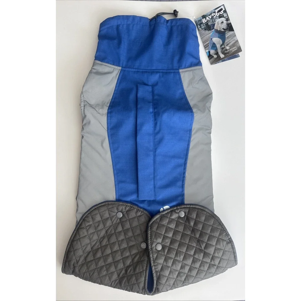 NWT Baydog Glacier Bay Coat Size M Waterproof Outer Shell Quilted & Fleece Lined